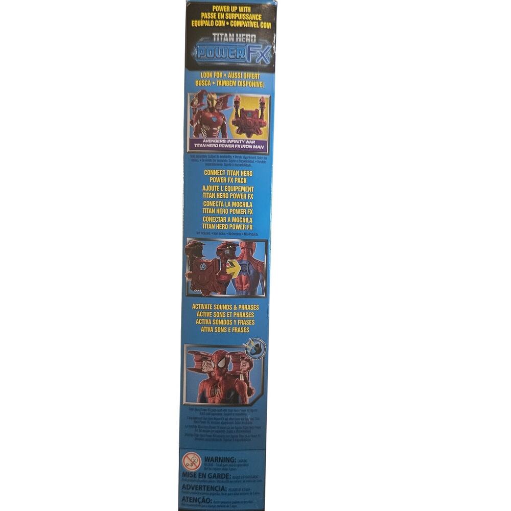 MARVEL Spider-Man Action Figure -Titan Hero Series Power FX, 12in. Hasbro NWT - Picture 6 of 8